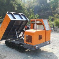 山区丘陵水田履带运输车 小型农用自卸车 厂家生产定制车