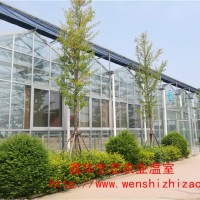【玻璃温室】生态餐厅 智能温室 全自动玻璃温室大棚建设