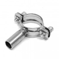 现货卫生级不锈钢水管支架不锈钢水管配件不锈钢管管夹管托