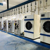 邢台出售二手100公斤水洗机二手5辊烫平机去年机器