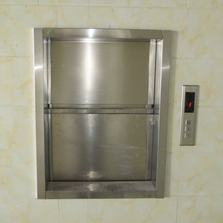 酒店传菜机厨房食堂用电动传菜电梯导轨式不锈钢传菜机