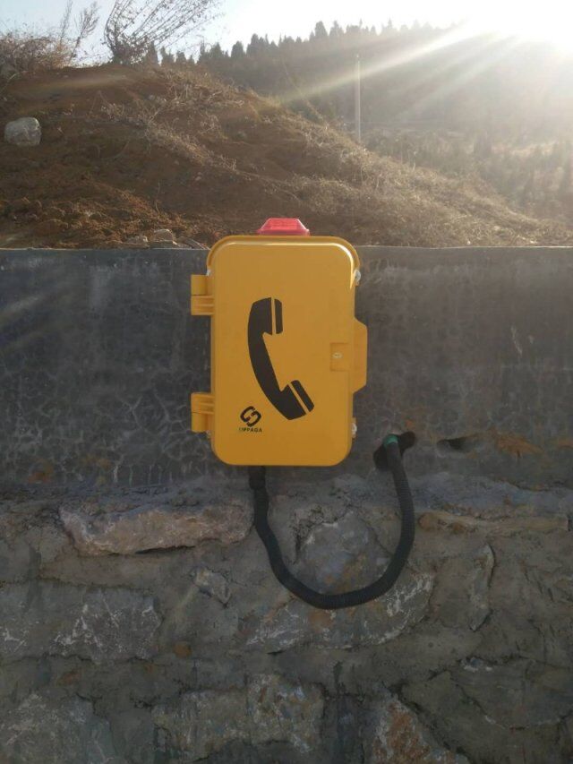 ip防水电话机可以声光和广播一体