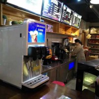 汉堡店可乐机-自助餐厅可乐机-可乐机多少钱一台
