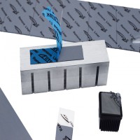 无硅导热片帮助各种电子产品及PCB板解决导热散热问题.