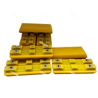 黄色耐磨聚氨酯履带板产品应用范围