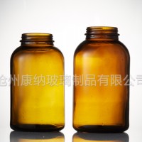 重庆忠县透明650ml广口玻璃瓶