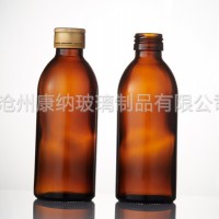 重庆沙坪坝区水晶管制口服液瓶—螺口玻璃瓶—康纳