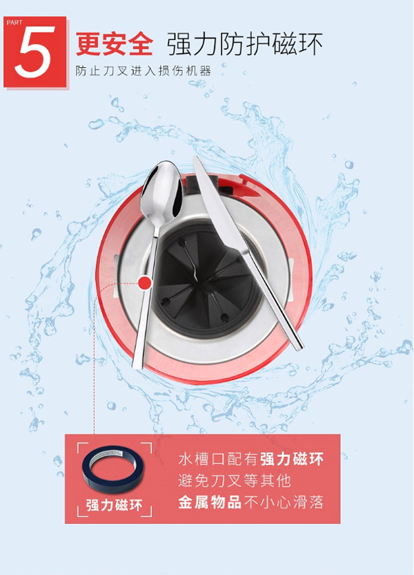 贝克巴斯E30厨房垃圾处理器