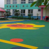 EPDM幼儿园安全地坪
