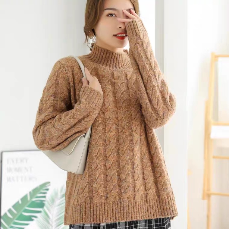 佩拉蒙达牦牛绒毛衣 冬季时尚羊毛衫 品牌库存服装