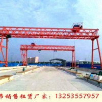 湖南湘潭龙门吊出租公司三台5吨-19M门式起重机价格