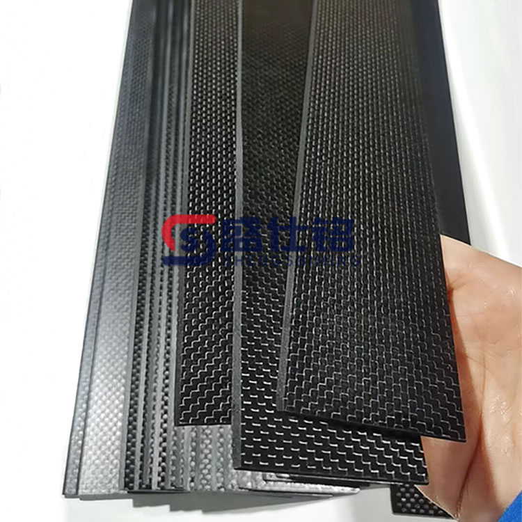 高强度碳纤维刮刀片  盛仕铭厂家生产批发 加工定制刮刀片