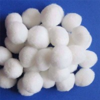 改性纤维球介绍嵩鑫滤材用纤维丝制作 精细过滤