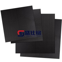 盛仕铭碳纤维板 耐腐蚀易加工 3k碳纤维板材 来图可定制
