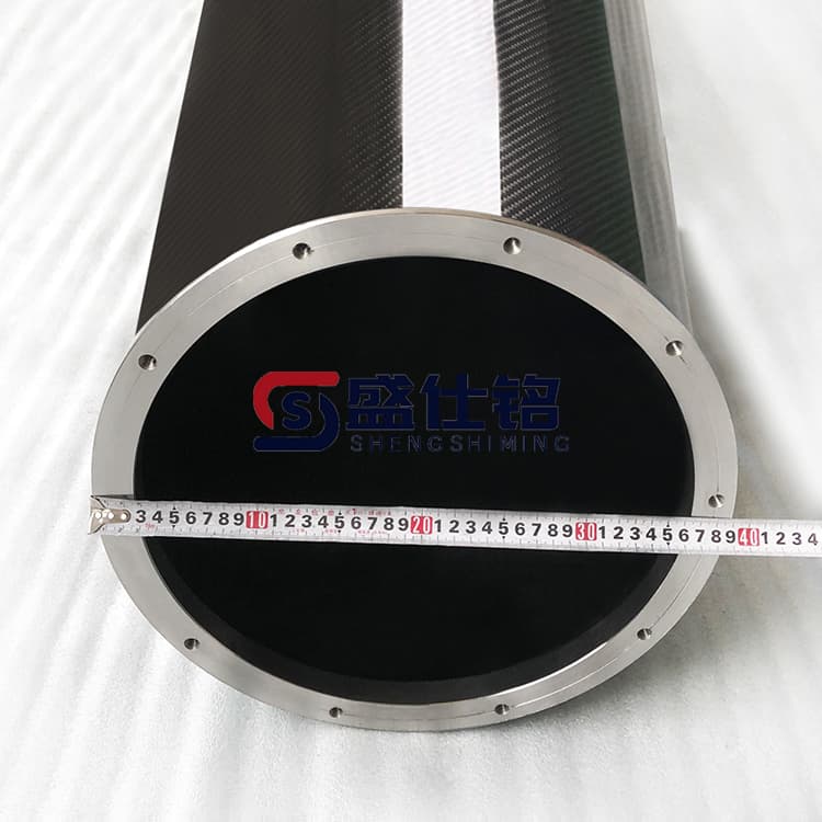 碳纤维辊轴 工业运输机滚轴碳纤维动力辊轴
