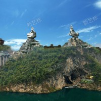新艺标环艺 重庆艺术建筑设计 贵州景区ip设计 景区大门设计
