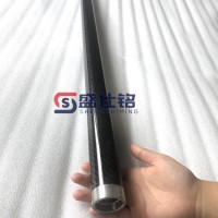  厂家定制纯碳纤维轴复合管 碳纤维辊轴加工