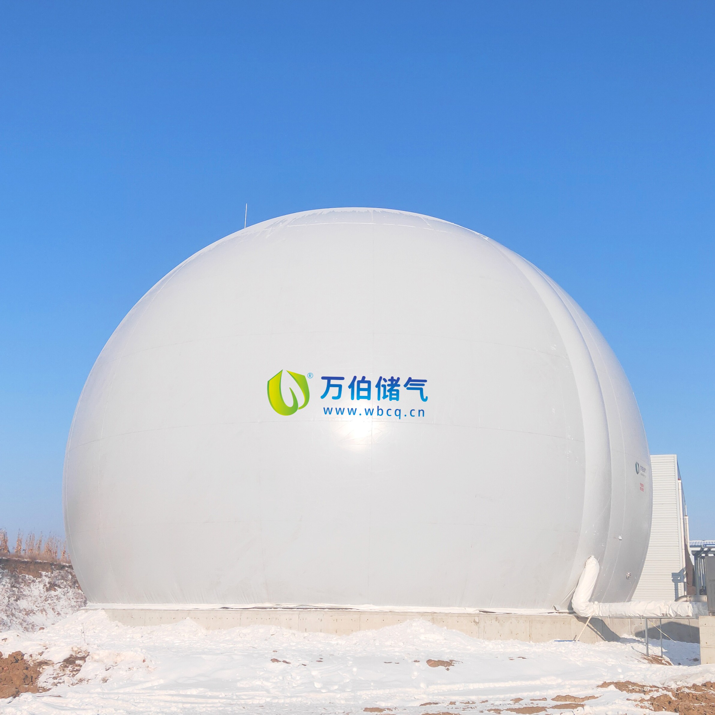 大白球双膜储气柜WD68
