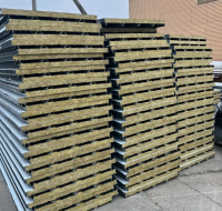 彩钢岩棉复合板非标尺寸定制加工