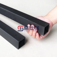 碳纤维矩形管 3k管编织纹路 外方内方哑光碳纤维方管