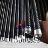 轴辊用斜纹碳纤维管 辊轴 导向辊 碳纤维制品加工