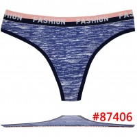 女士丁字裤/T裤 外贸亚马逊wish性感丁字裤云梦妮棉内裤