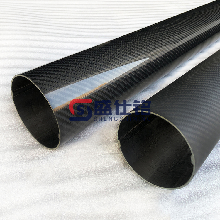 盛仕铭碳纤维管 高强度斜纹哑光 碳纤维管材
