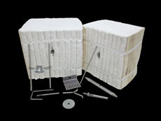 碳素焙烧炉保温模块 防火隔热保温棉 节能陶瓷纤维模块