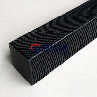 非标定制碳纤维方管 高刚性耐冲击 工业碳纤维管件