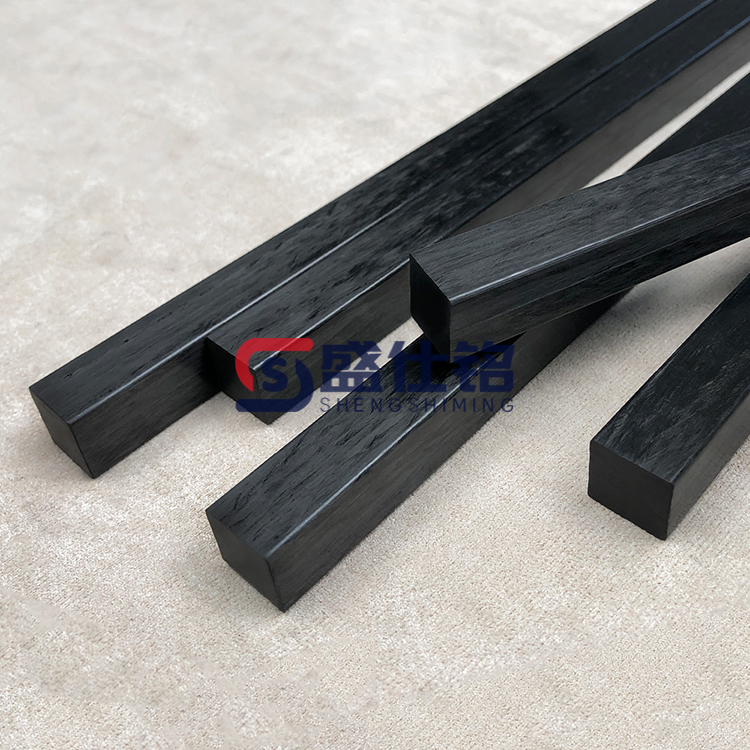 高刚性碳纤维方棒 轻量化承重 适用于机械支架/自动化设备框架