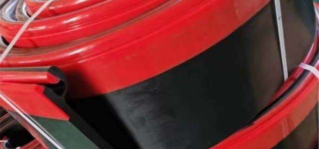 输送机导料槽密封挡煤裙板 复合聚氨酯防溢裙边的使用安装