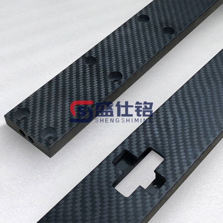 精密加工碳纤维机械臂 工业机器人悬臂型材 耐磨寿命长