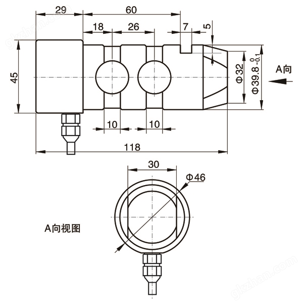 NTJH-9A轴销式称重传感器 重量荷重测力